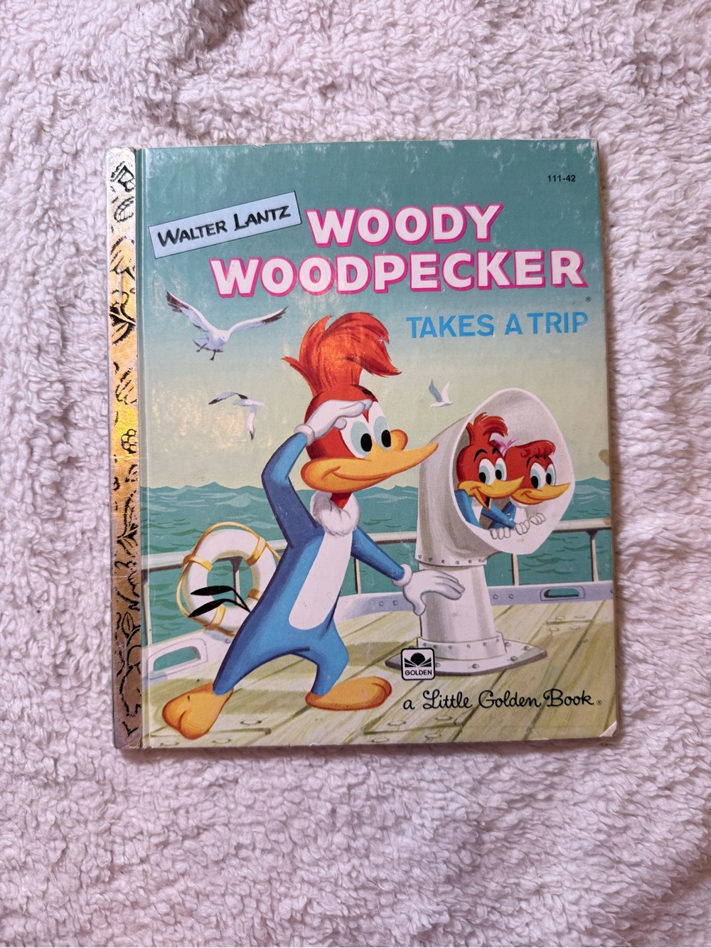 Woody Woodpecker Takes a Trip - Little Golden Book